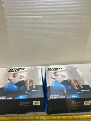 2 65cm stability balls