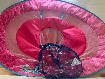 toddler float and small clear bag