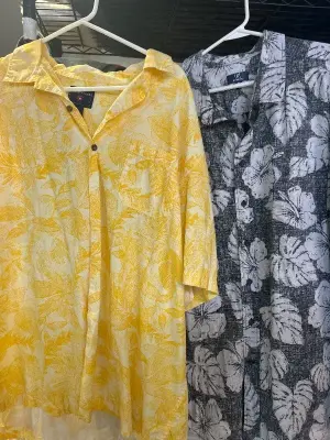 2ct mens xxl button ups