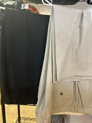 2 pairs 46x30 dress pants