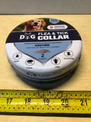 Large dog flea and tick collar