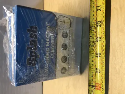 6 boxes washing machine cleaner