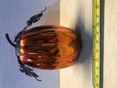 Glass pumpkin