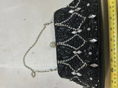 small beaded handbag