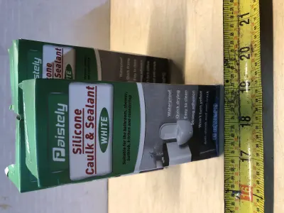 3 boxes 8oz silicone caulk and sealant