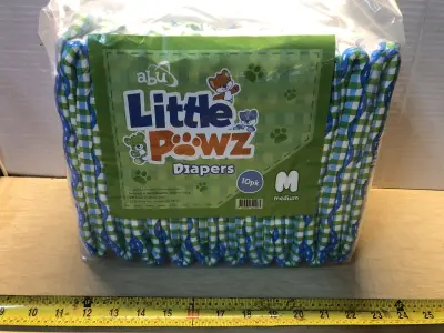 Little pawz diapers 10pack medium