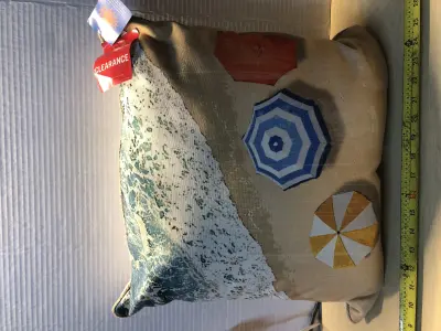 Pier 1 beach pillow