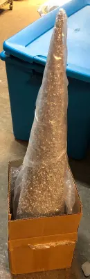 Silver tree decor