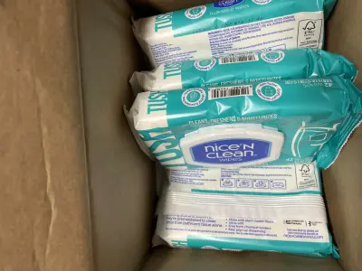 4ct nice & clean wipes