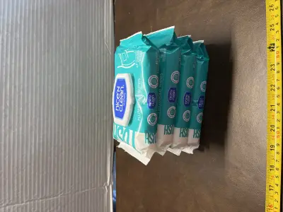 4ct nice & clean wipes
