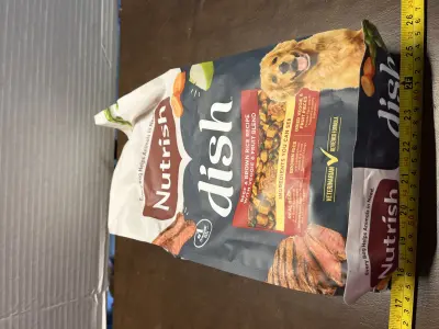2ct nutrish dog food exp 05/26
