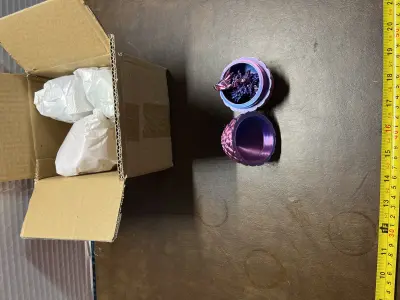 4pk 3D printed dragon eggs