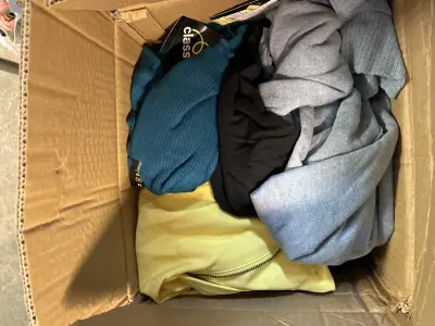 mystery box of clothes