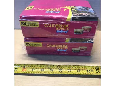 2 boxes 12 cherry car scents each