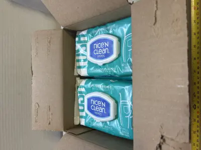 6 packs of flushable wipes