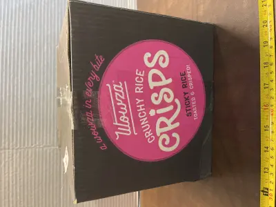 2ct crunchy rice crisps exp03/26