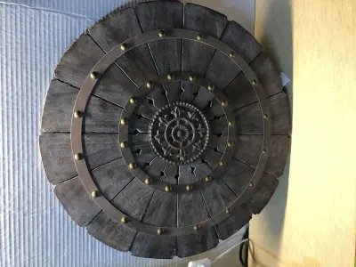 Wooden wall decor