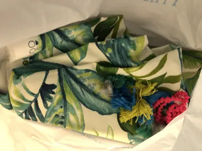 Fabric pieces unknown size