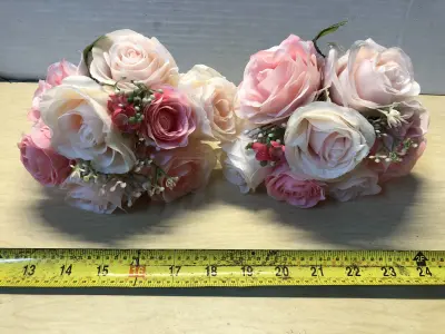 2pc rose bouquet