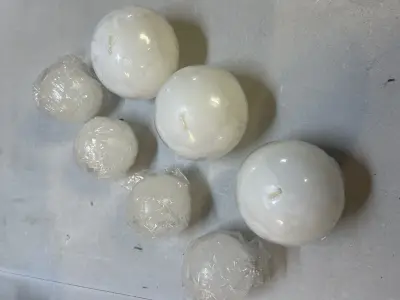 7ct sphere candles