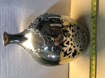 Silver vase