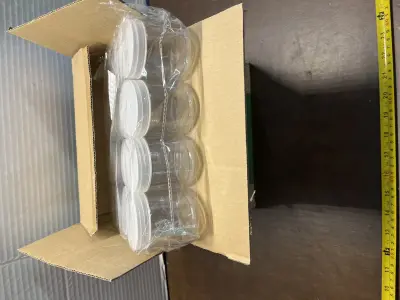 lots of plastic containers