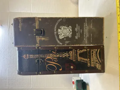 two decorative boxes
