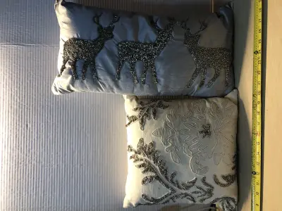 2 pc throw pillows