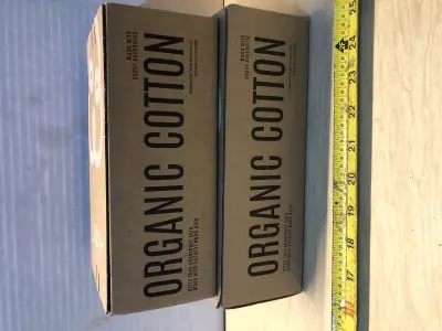 2 boxes organic cotton long liners