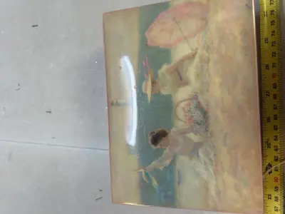 antique music box still works