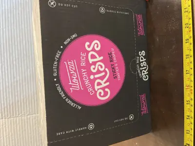 2ct crunchy rice crisps