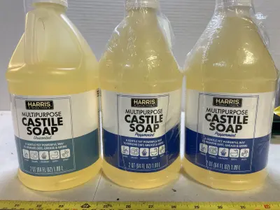 3 64 fl oz multipurpose castile soap