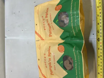 2 pumpkin chews for dogs 05/26/26