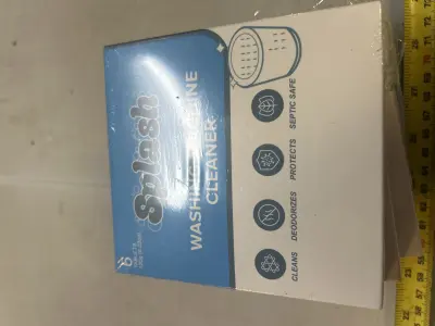 5 6 packs of washing machine cleaner tabs