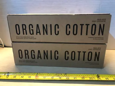 2 boxes organic cotton variety pack pads