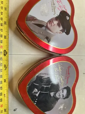 2 elvis tins