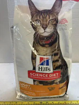 hills light adult cat food