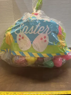 bag of easter decor