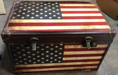Flag faux leather case edges peeling up
