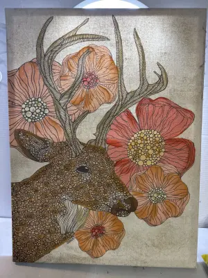 deer wall art