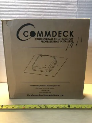 Satellite dish/antenna mounting solution