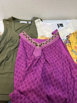 3 large tank tops