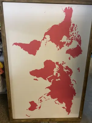 pink us map