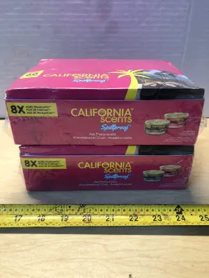 2 boxes 12 cherry car scents each
