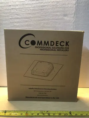 Satellite dish/ antenna mounting solution