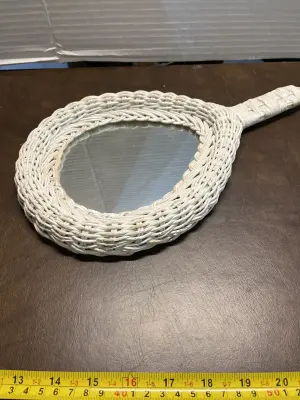 hand held mirror