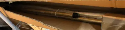 Heavy duty curtain rod