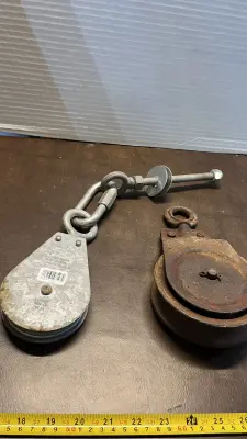 snatch block pulley