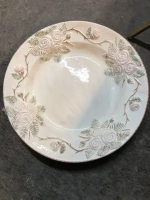 Large rose bowl