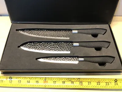Top feel 3pc knife set
